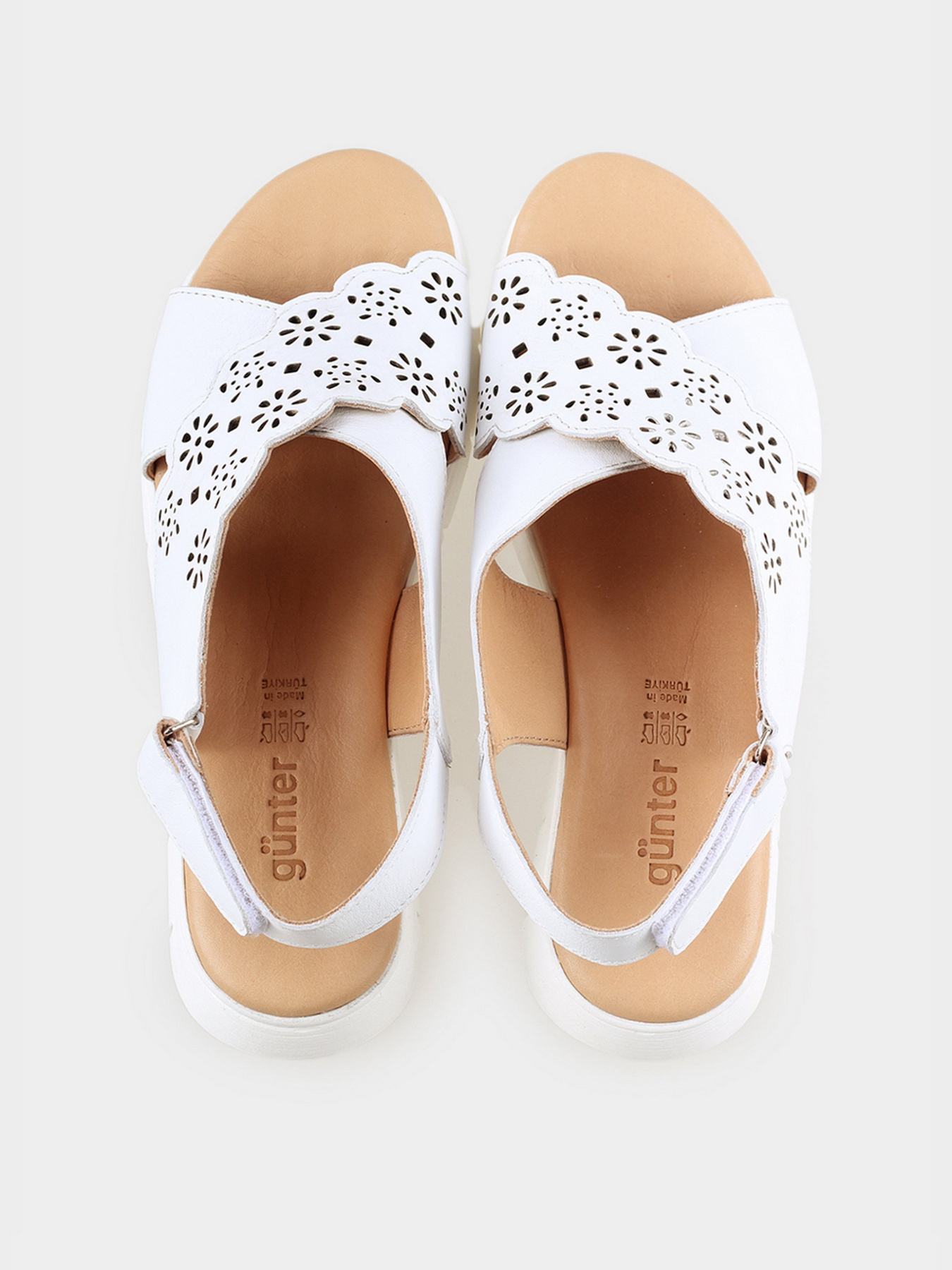 Босоніжки Gunter модель E3468-2022-WH Фото
