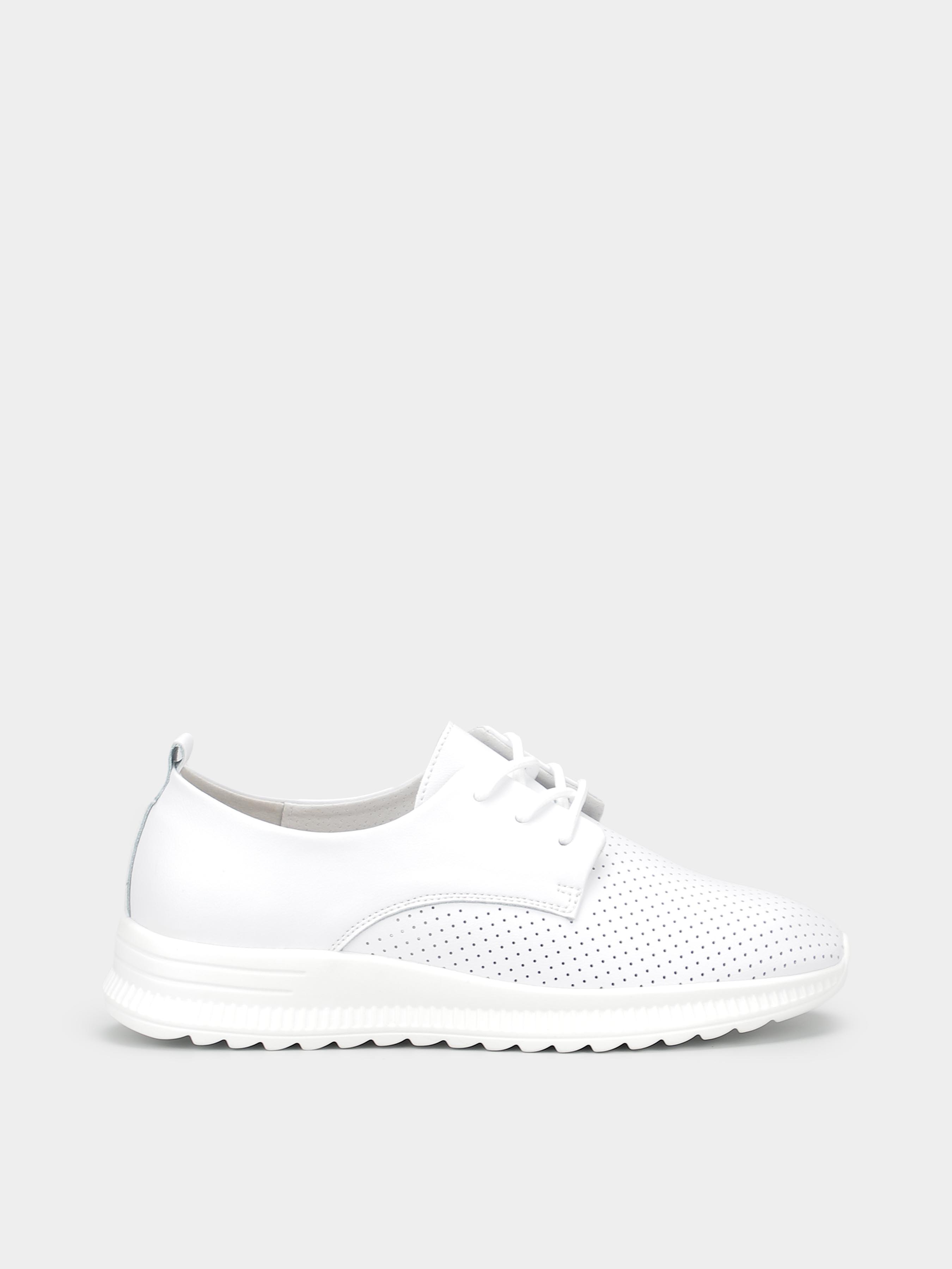 Шкіряні Жіночі Мокасини Gunter  (GR307) колір білий