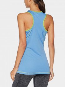 Майка спортивная Gregster модель 12187_синій з салатовим Фото