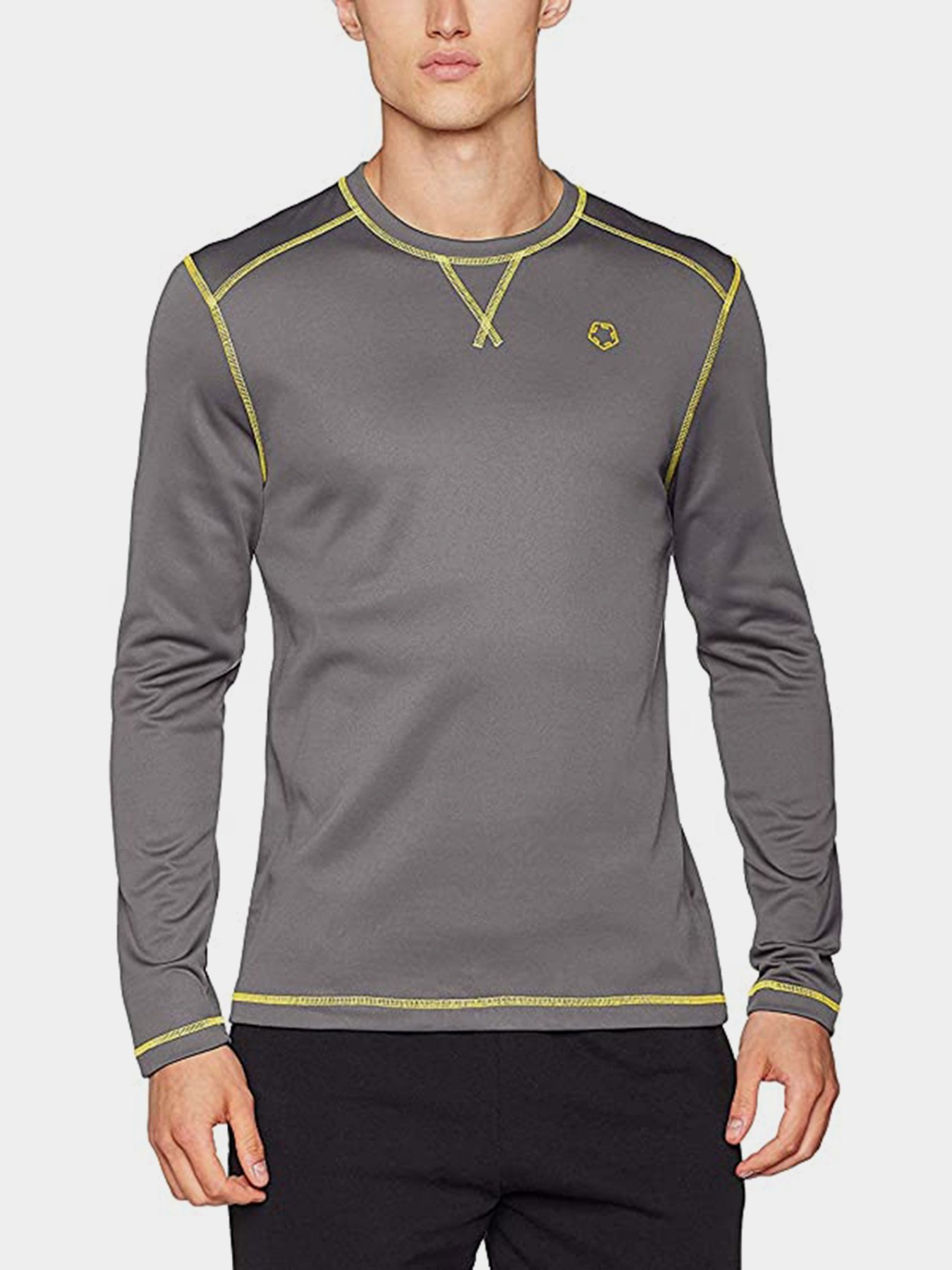 Лонгслів Gregster модель 12192_сірий Фото