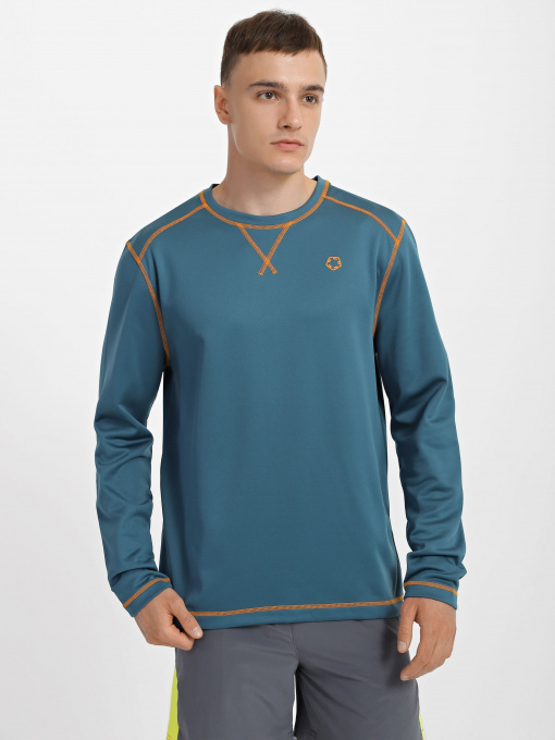 Лонгслів Gregster модель 12192_т.зелений Фото