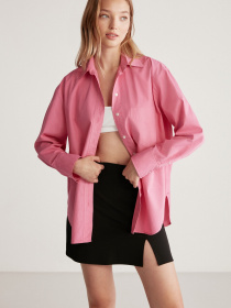 Рубашка Grimelange Susan модель SUSAN01042023/Pink Фото