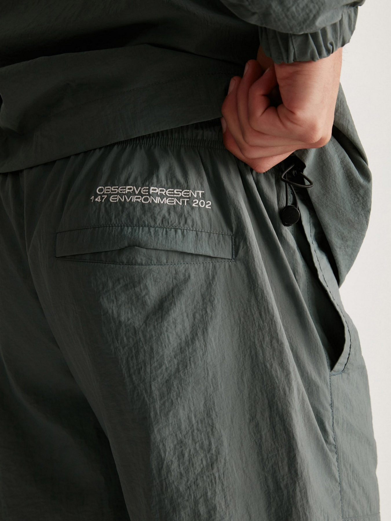 Джоггеры Grimelange Terry модель TERRY01042023/Green Фото