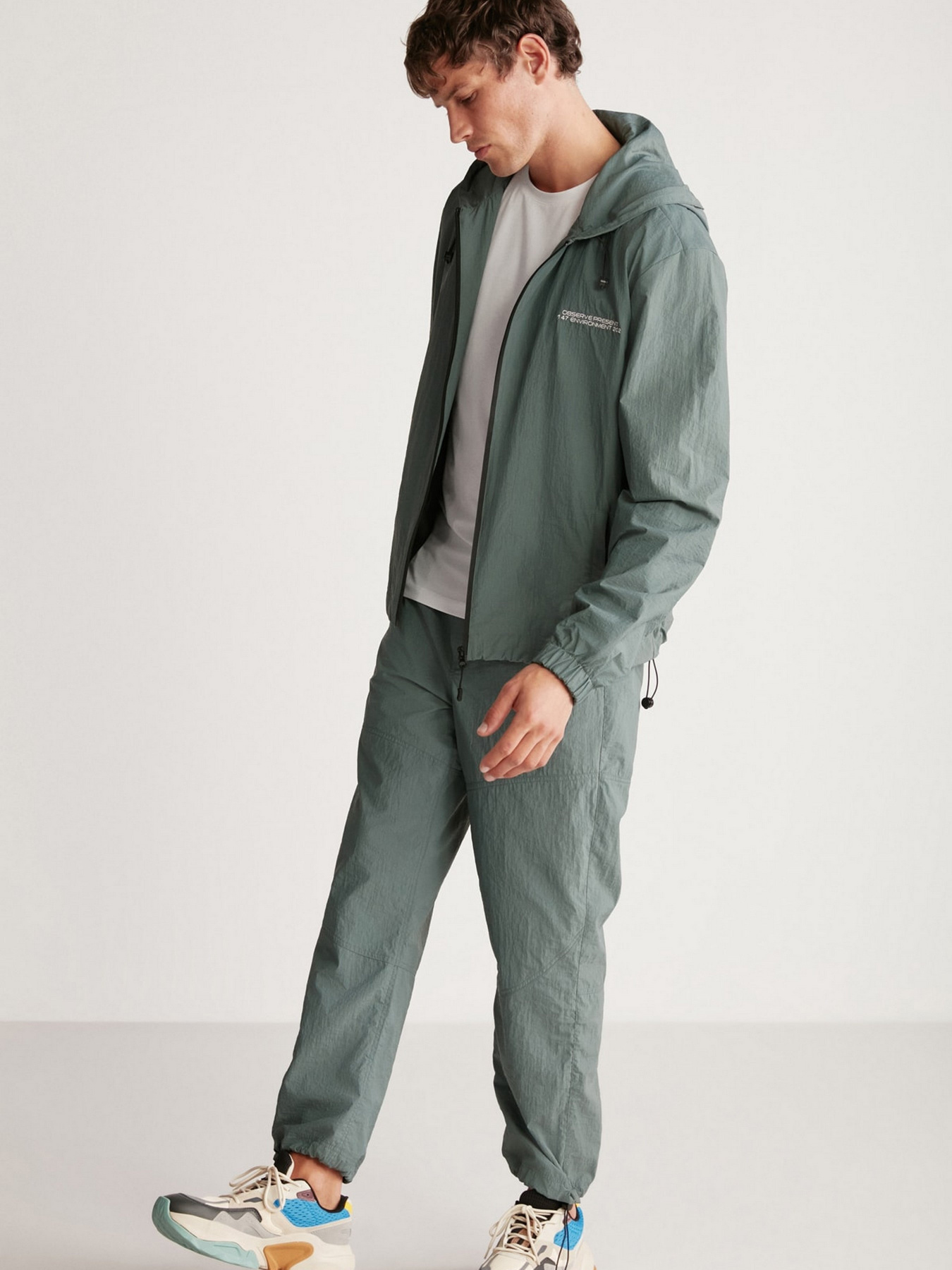 Джоггеры Grimelange Terry модель TERRY01042023/Green Фото