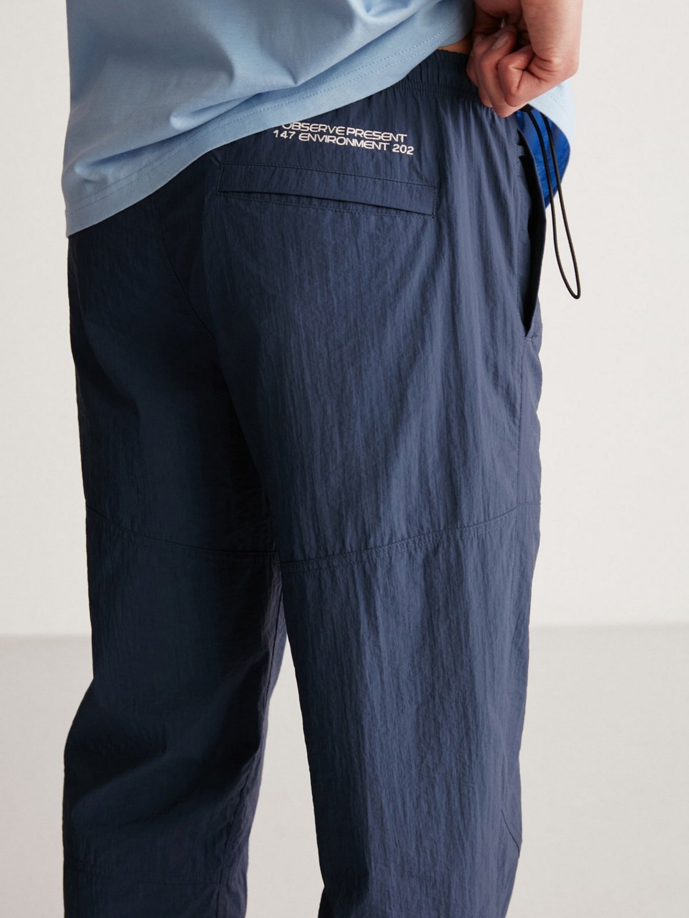 Джоггеры Grimelange Terry модель TERRY01042023/Navy Blue Фото