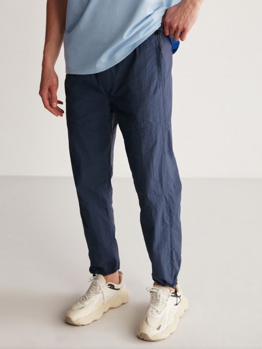 Джоггеры Grimelange Terry модель TERRY01042023/Navy Blue Фото