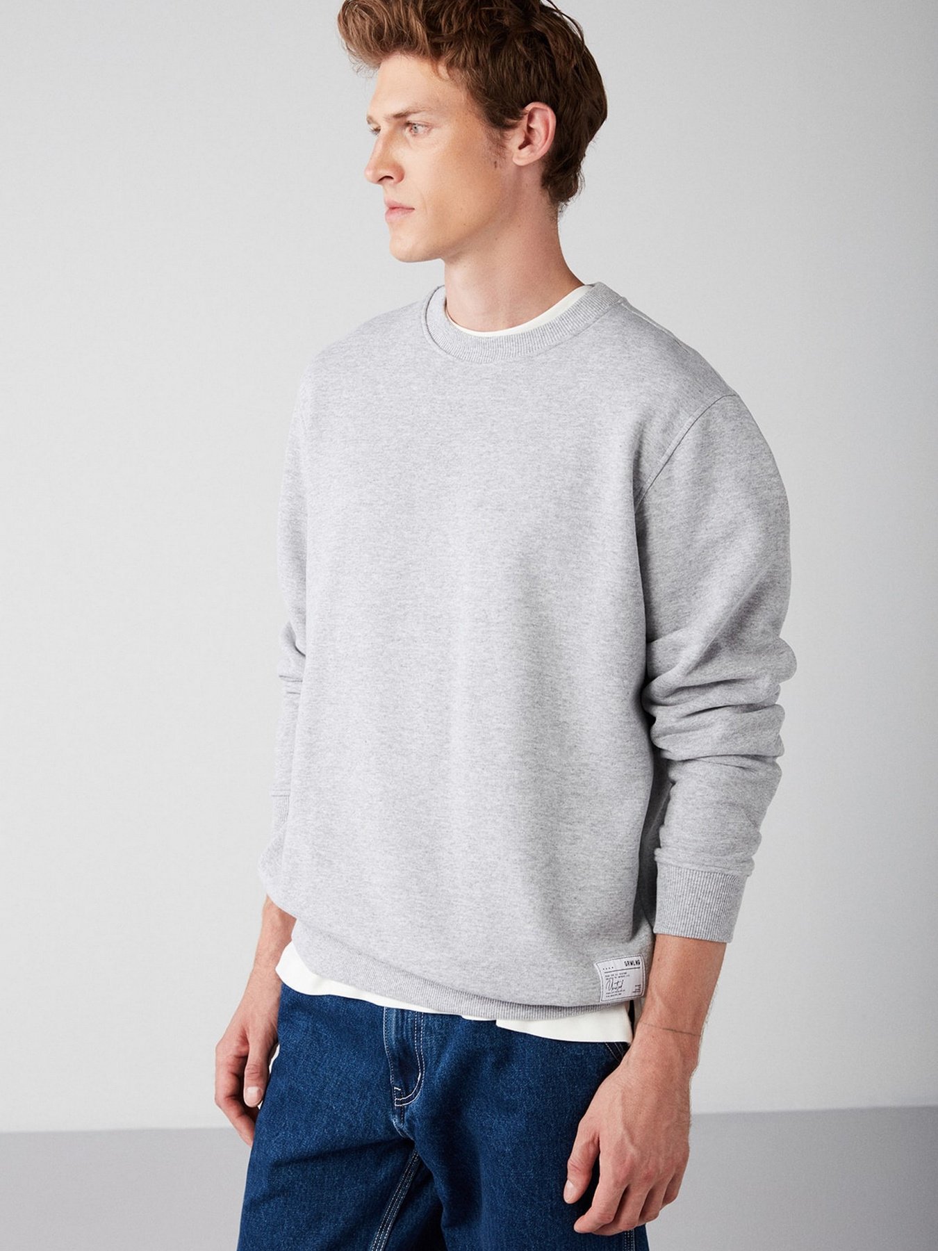 Свитшот Grimelange Travis модель TRAVIS11032021/Greymelange Фото