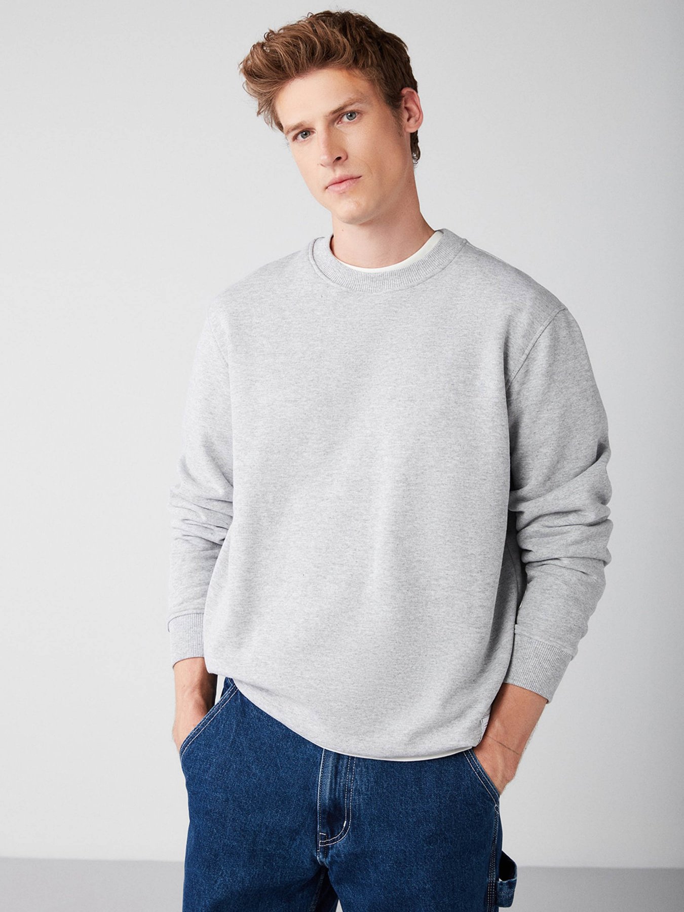 Свитшот Grimelange Travis модель TRAVIS11032021/Greymelange Фото