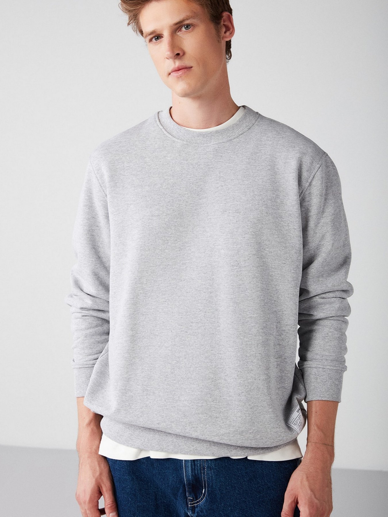 Свитшот Grimelange Travis модель TRAVIS11032021/Greymelange Фото