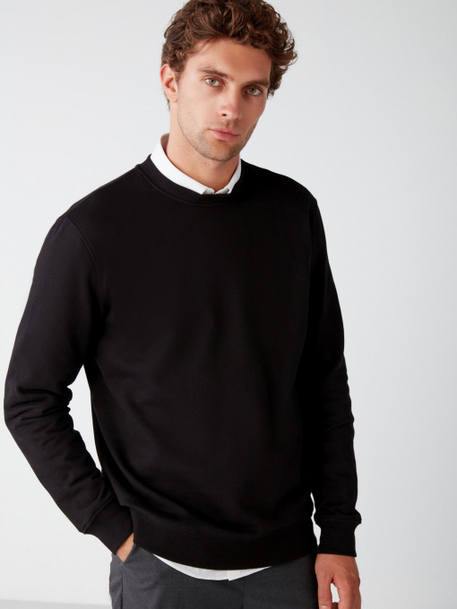 Свитшот Grimelange Travis модель TRAVIS25062020/Black Фото