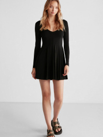 Платье мини Grimelange Zeyna модель ZEYNA01042023/Black Фото