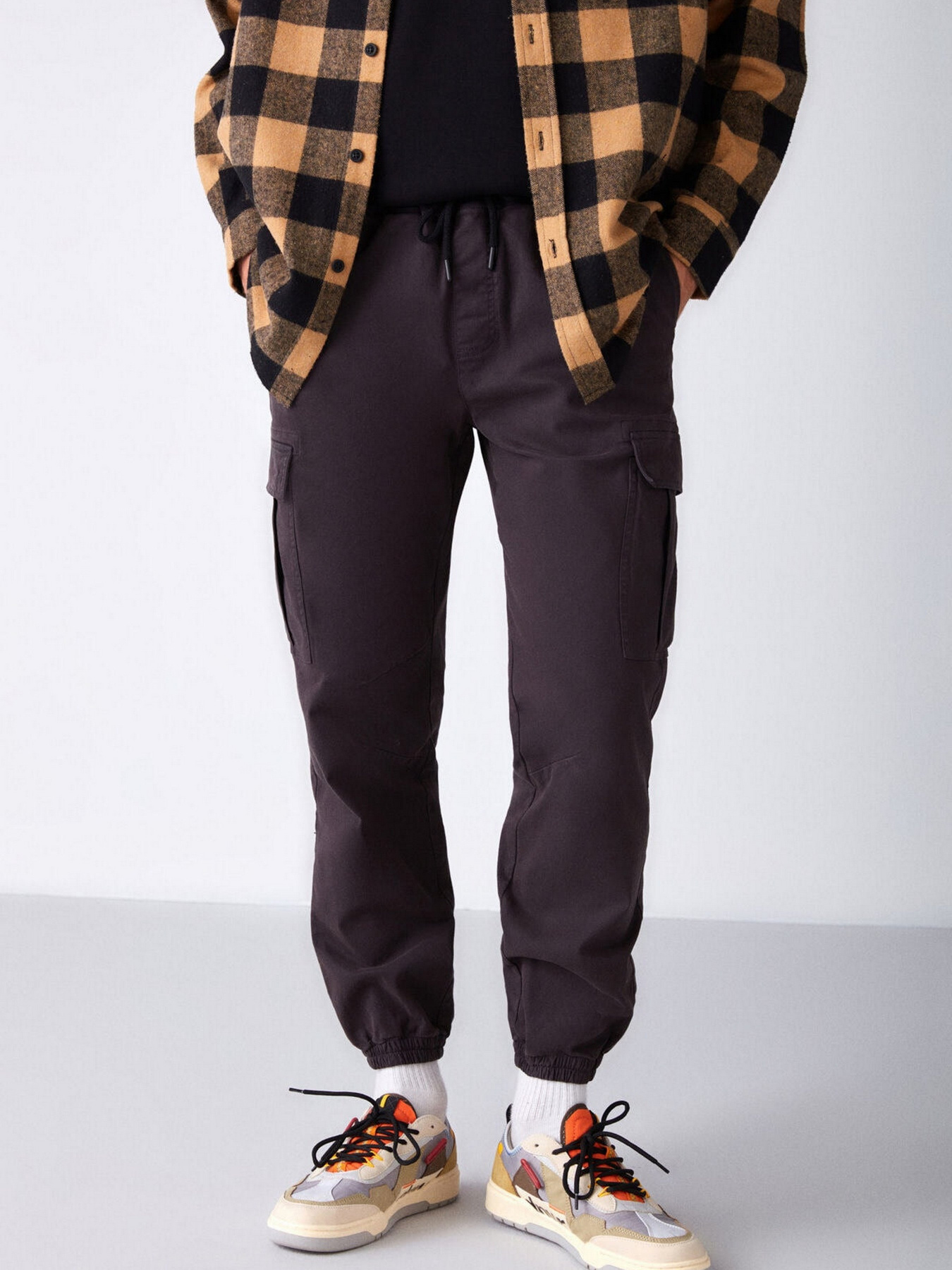 Джоггеры Grimelange Cargo модель CARGO25012022/Anthracite Фото