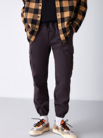 Джоггеры Grimelange Cargo модель CARGO25012022/Anthracite Фото