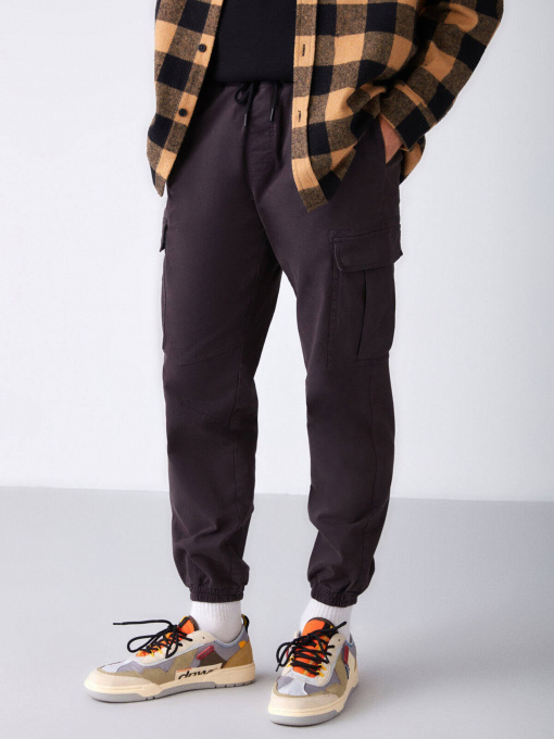 Джоггеры Grimelange Cargo модель CARGO25012022/Anthracite Фото