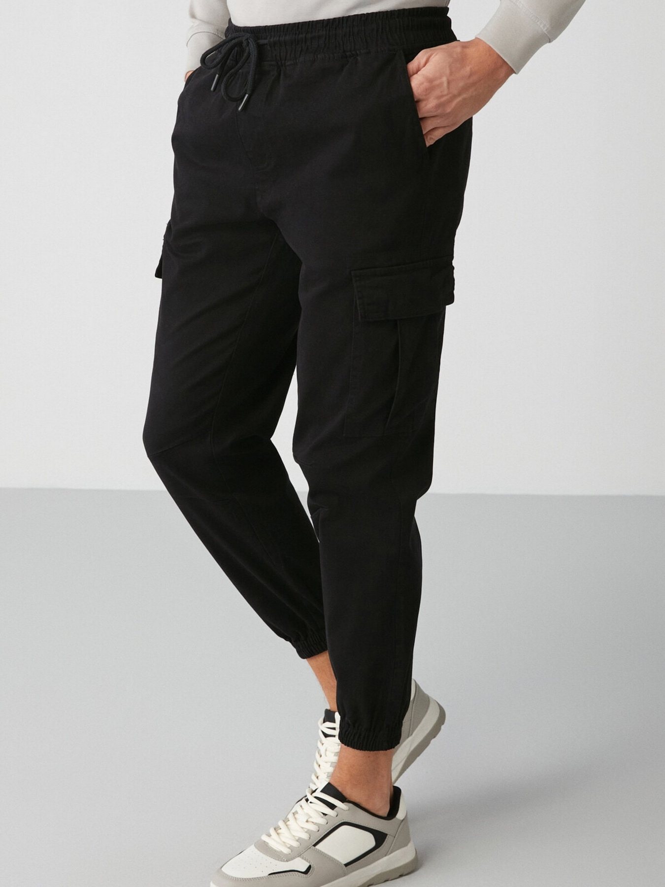 Джоггеры Grimelange Cargo модель CARGO25012022/Black Фото