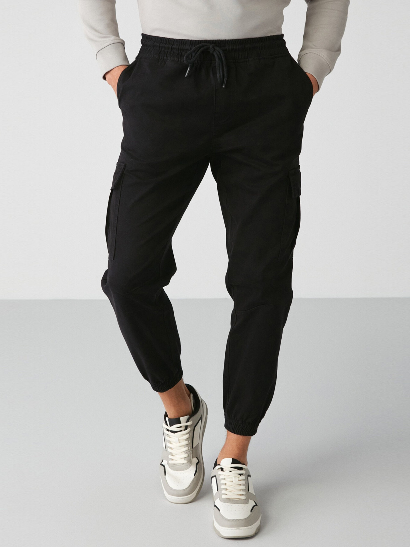 Джоггеры Grimelange Cargo модель CARGO25012022/Black Фото