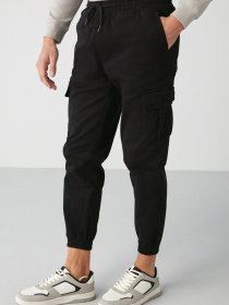 Джоггеры Grimelange Cargo модель CARGO25012022/Black Фото