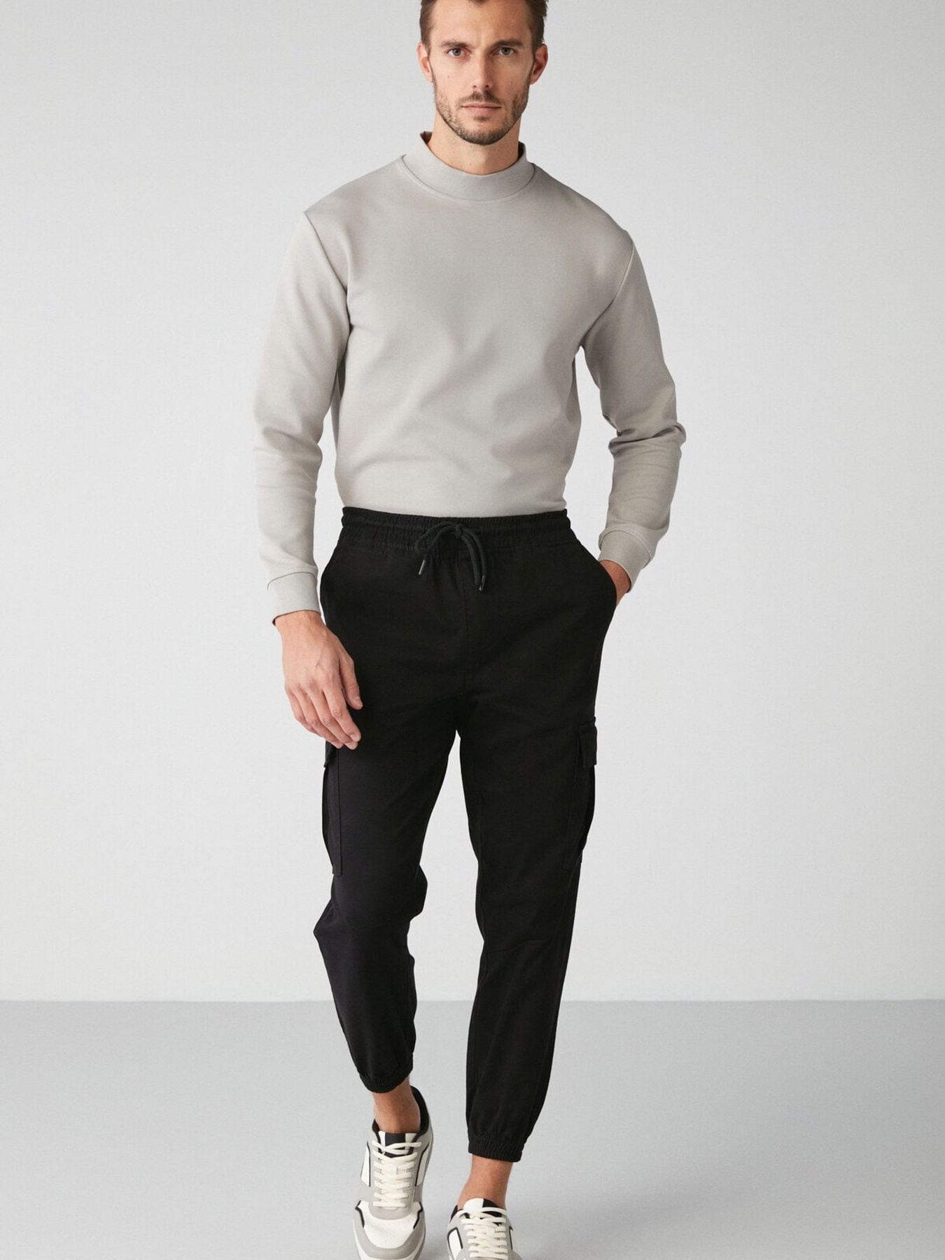 Джогери Grimelange Cargo модель CARGO25012022/Black Фото