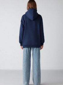 Худи Grimelange Alina модель ALINA01092022/Navy Blue Фото