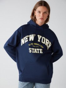 Худи Grimelange Alina модель ALINA01092022/Navy Blue Фото