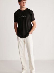 Футболка Grimelange Christopher модель CHRISTOPHER01042023/Black Фото