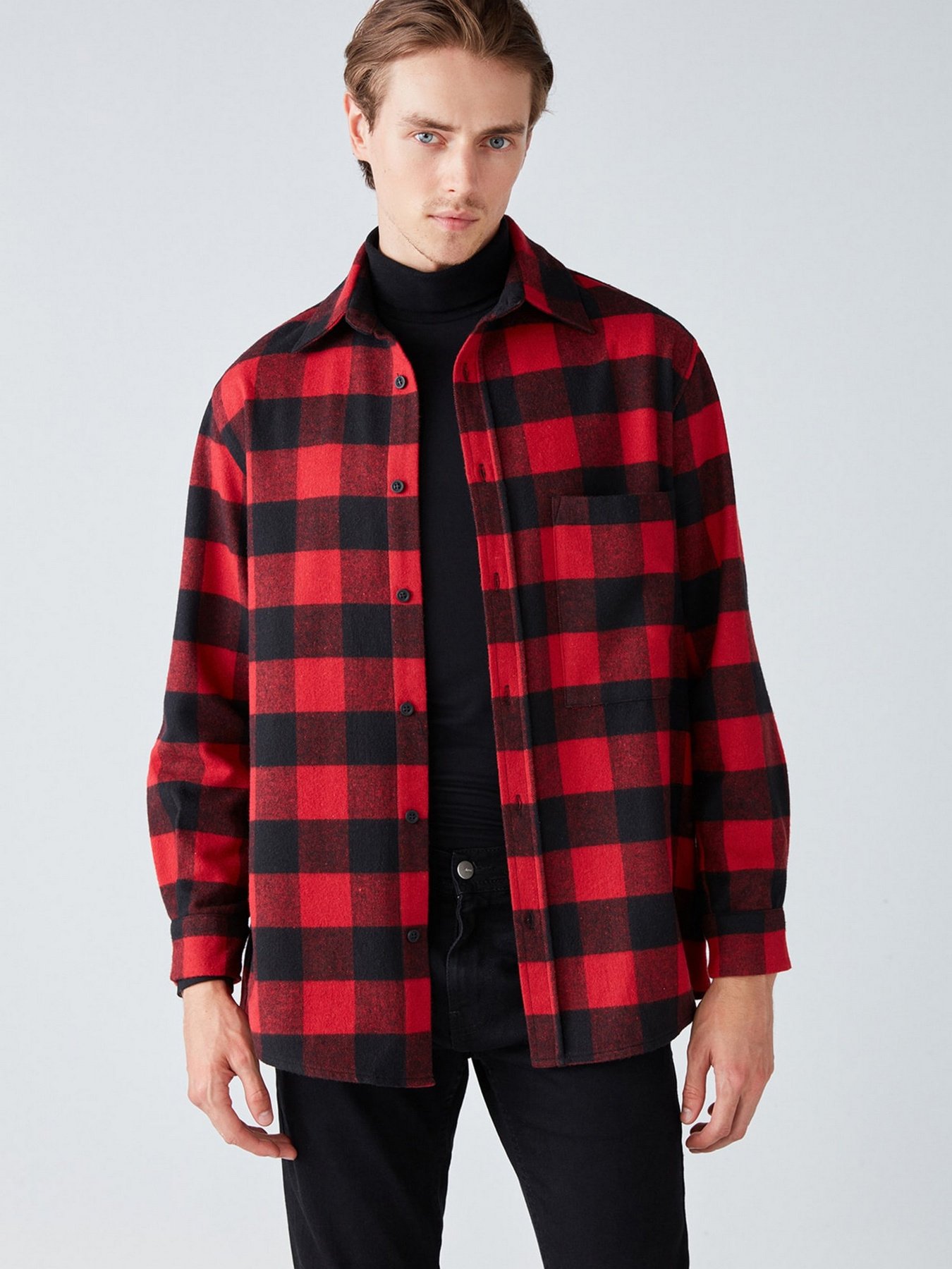 Рубашка Grimelange Cullen модель CULLEN13092020/Red Фото