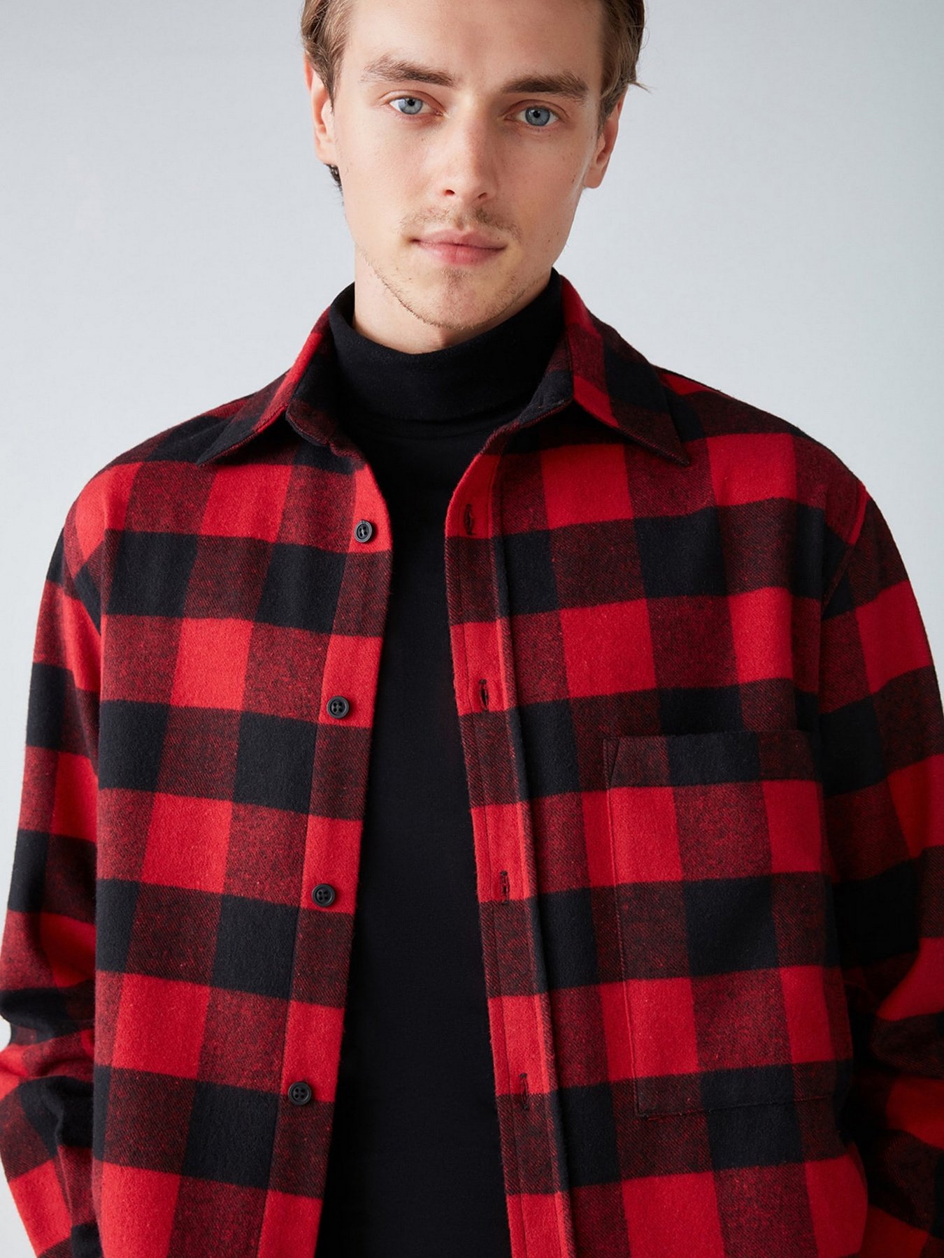 Рубашка Grimelange Cullen модель CULLEN13092020/Red Фото