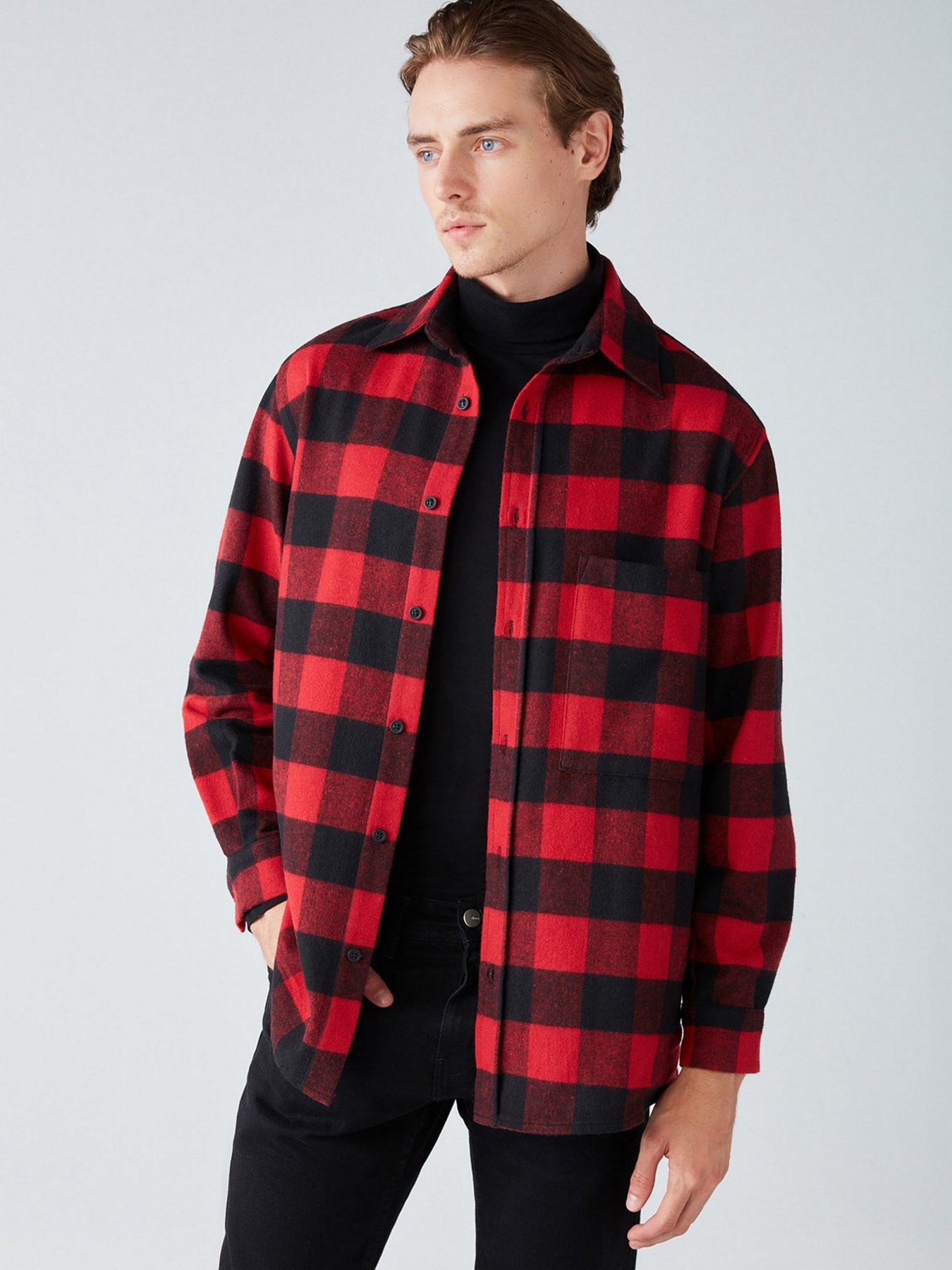 Рубашка Grimelange Cullen модель CULLEN13092020/Red Фото