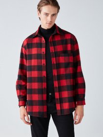 Рубашка Grimelange Cullen модель CULLEN13092020/Red Фото