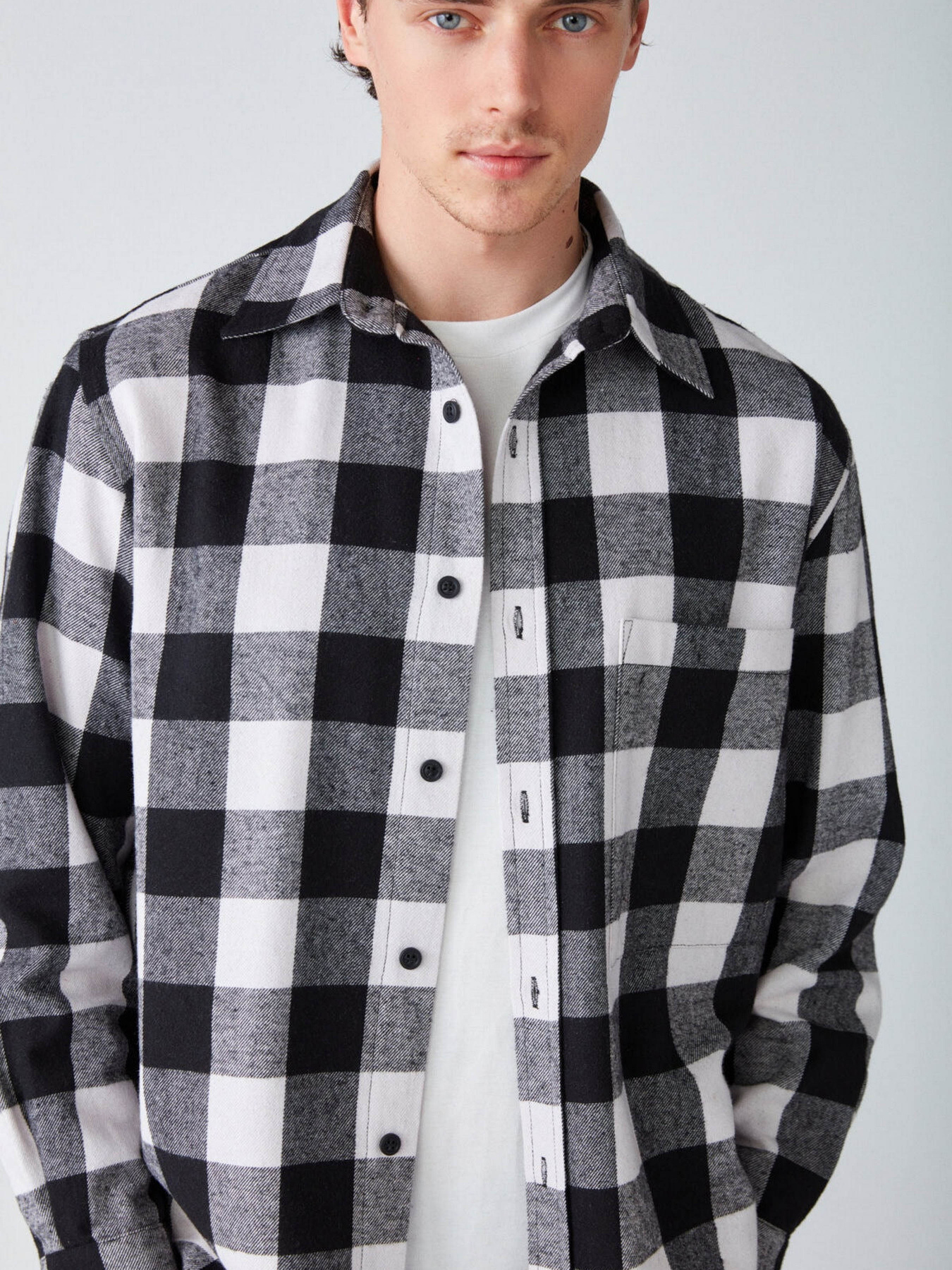 Рубашка Grimelange Cullen модель CULLEN13092020/White Фото