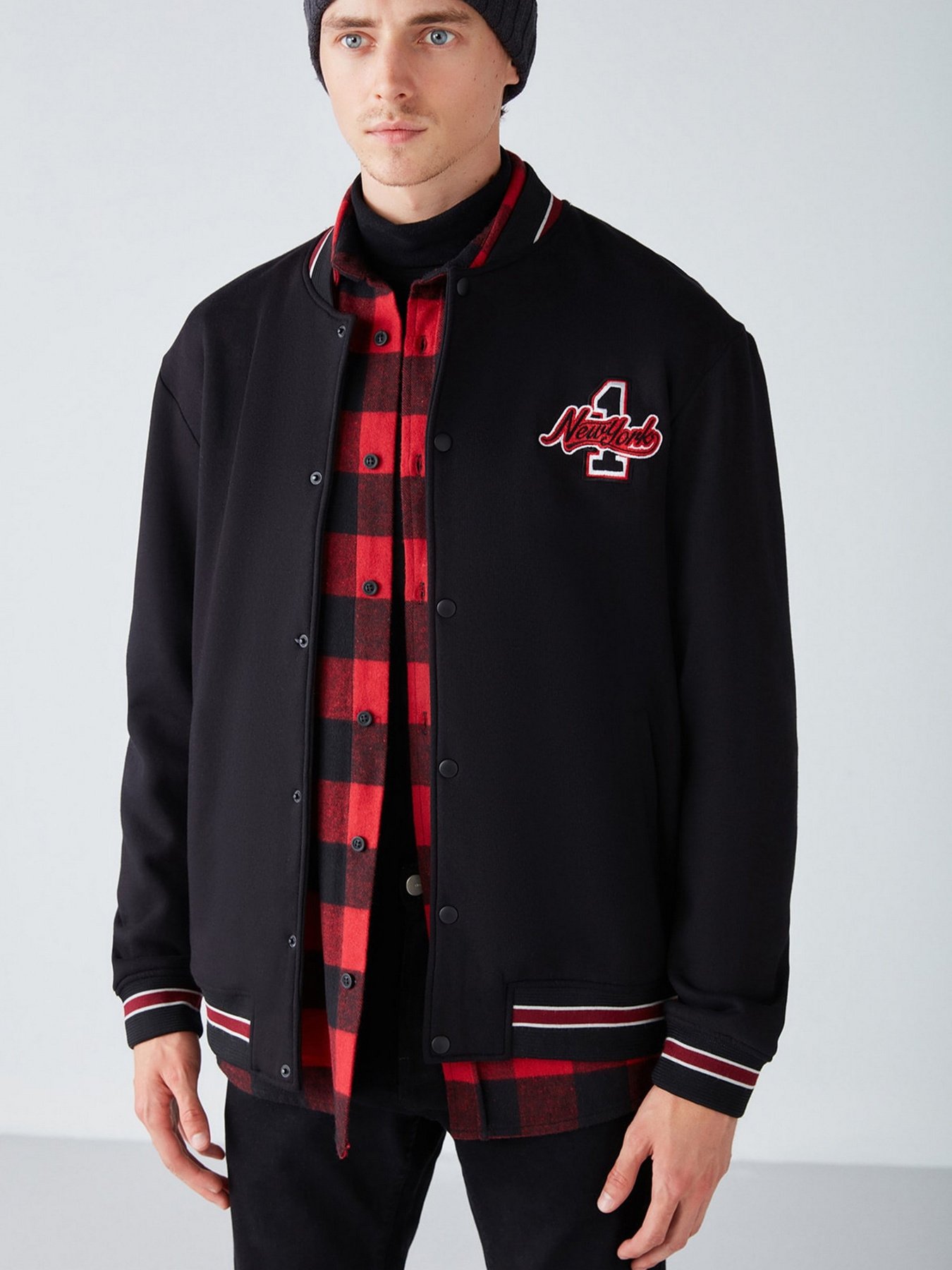 Бомбер Grimelange Dario модель DARIO01092022/Black Фото