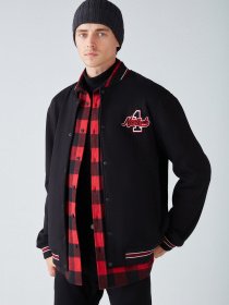 Бомбер Grimelange Dario модель DARIO01092022/Black Фото