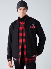 Бомбер Grimelange Dario модель DARIO01092022/Black Фото