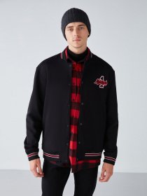 Бомбер Grimelange Dario модель DARIO01092022/Black Фото