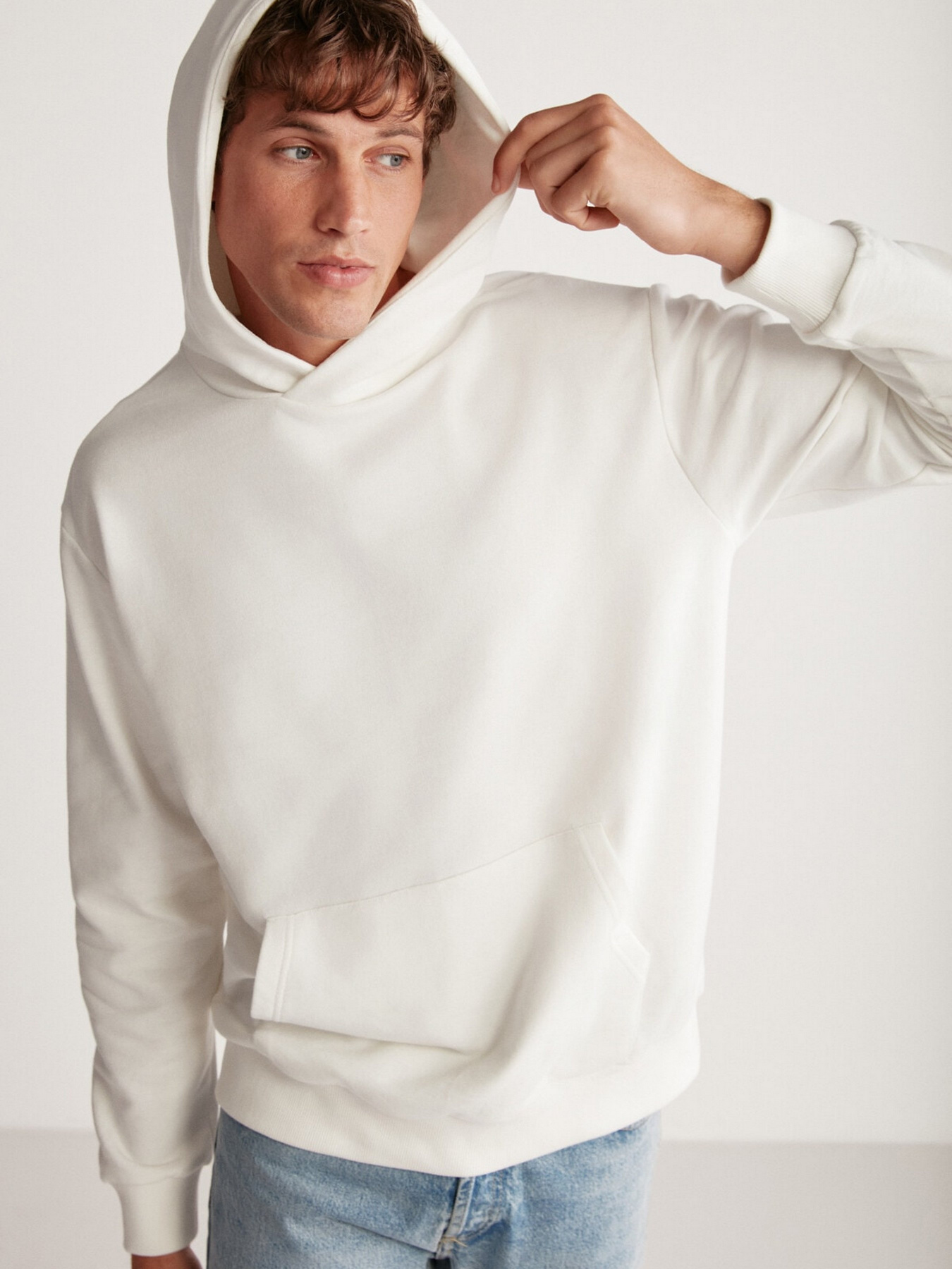 Худи Grimelange Draco модель DRACO22042022/Ecru Худи Grimelange Draco модель DRACO22042022/Ecru Фото