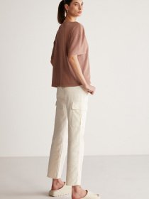 Футболка Grimelange Eliza модель ELIZA01042023/Brown Фото