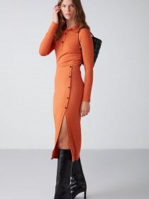 Повсякденний костюм Grimelange Eva модель EVA01092022/Brick Color Фото