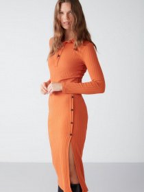 Повсякденний костюм Grimelange Eva модель EVA01092022/Brick Color Фото