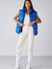 Жилет з утеплювачем Grimelange Fiorella модель FIORELLA01092022/Blue Фото