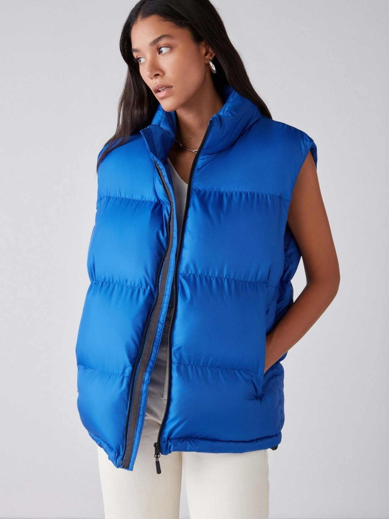 Утепленный жилет Grimelange Fiorella модель FIORELLA01092022/Blue Фото