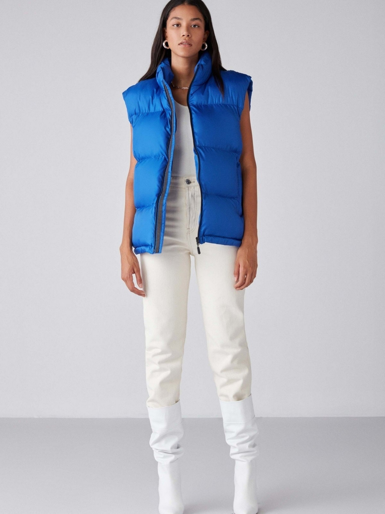 Утепленный жилет Grimelange Fiorella модель FIORELLA01092022/Blue Фото