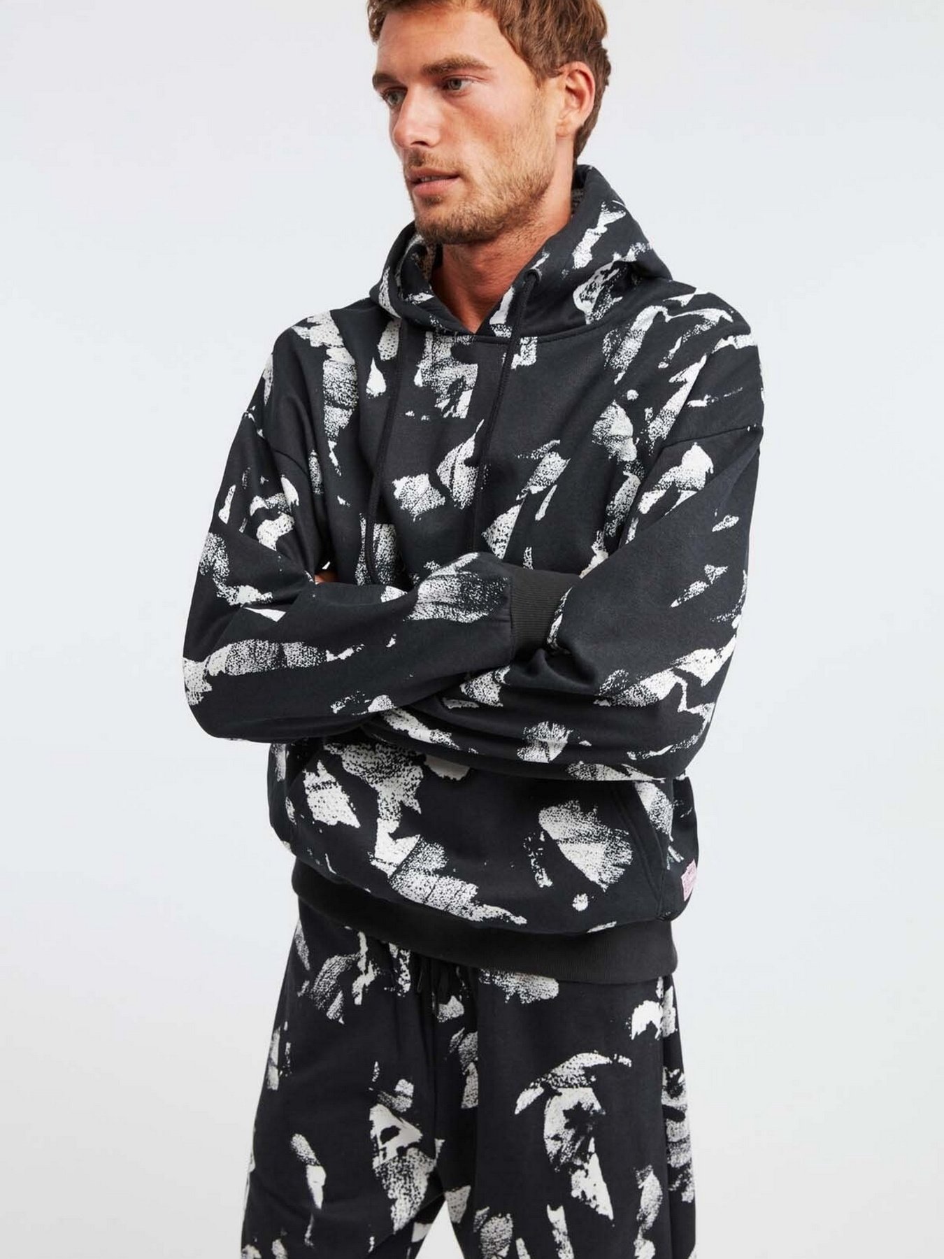 Худі Grimelange Floyd модель FLOYD22092021/Black Фото