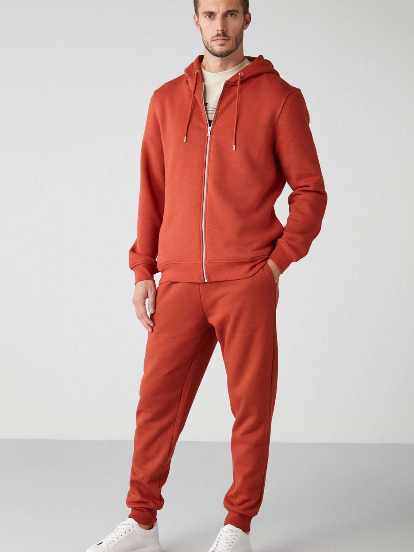 Кофта Grimelange Gerry модель GERRY01092022/Brick Color Фото