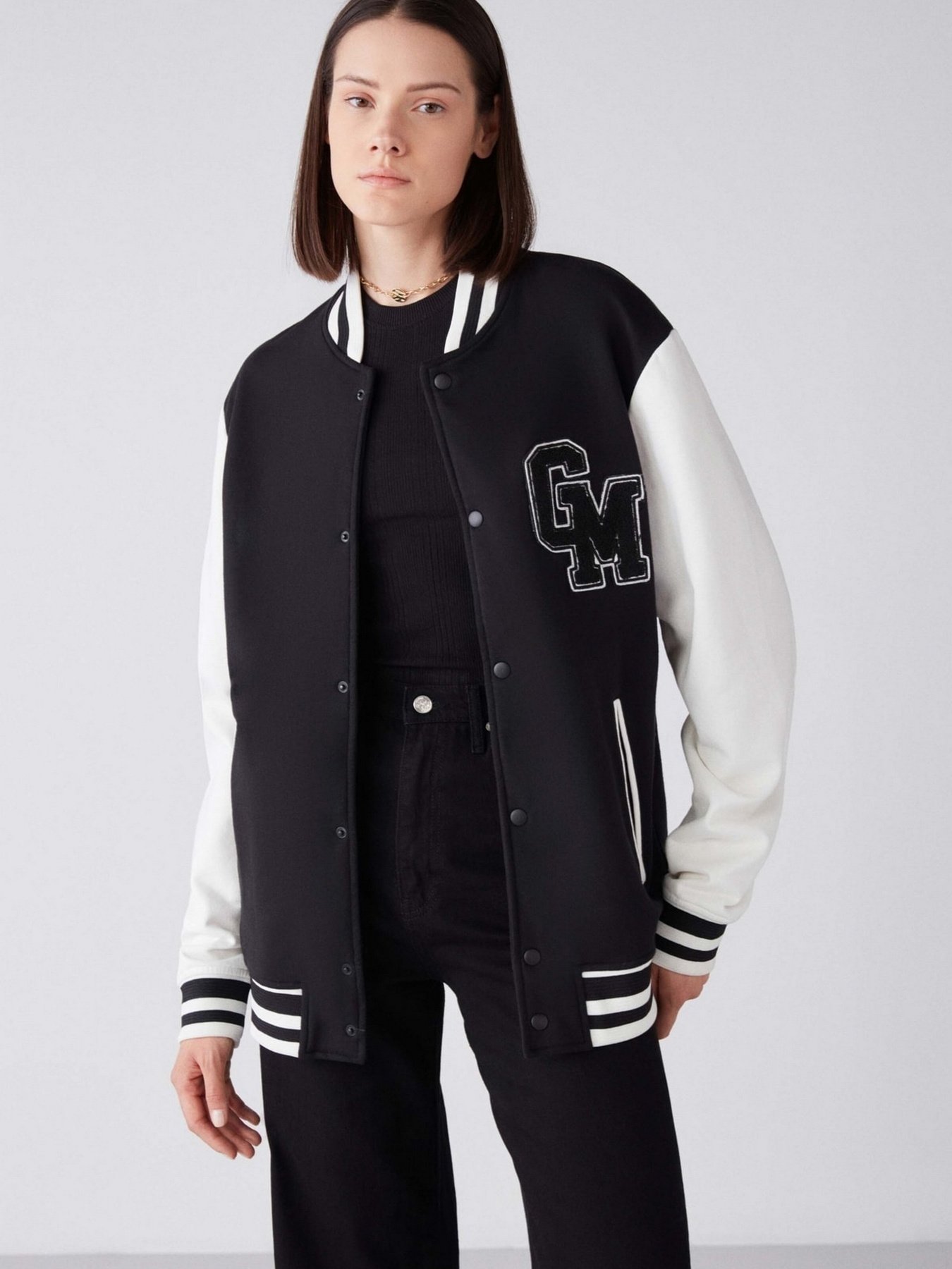 Бомбер Grimelange Giorgia модель GIORGIA01092022/Black Фото