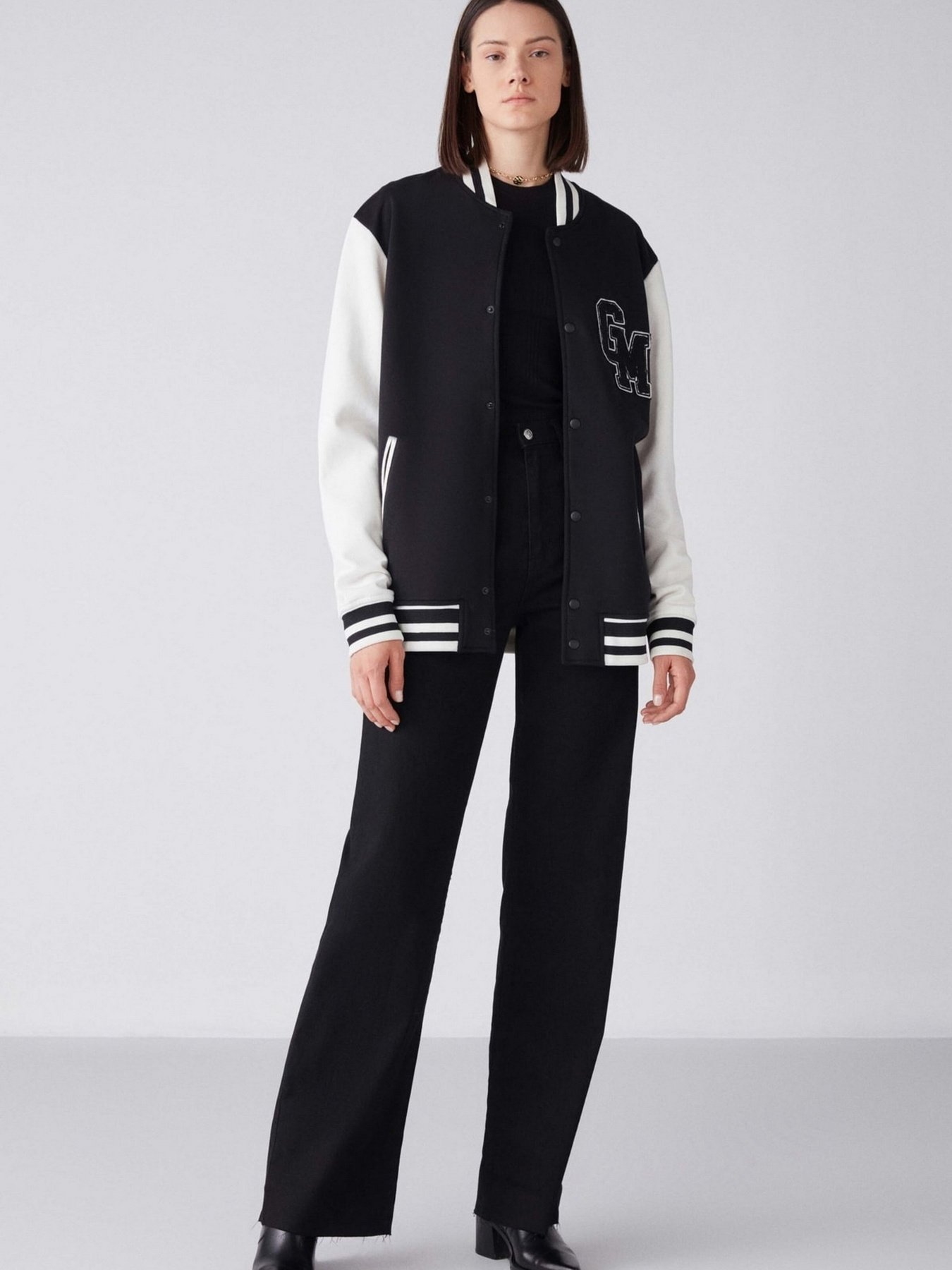 Бомбер Grimelange Giorgia модель GIORGIA01092022/Black Фото