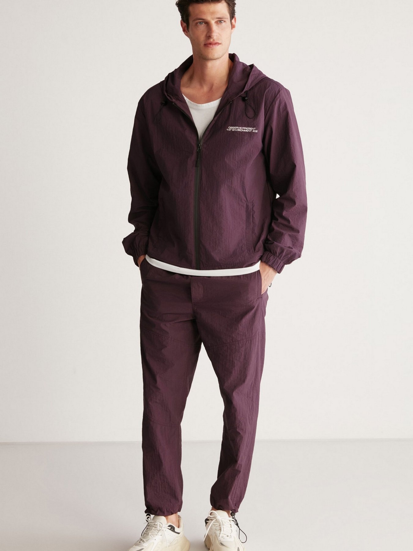 Вітровка Grimelange Anderson модель ANDERSON01042023/Bordoux Фото