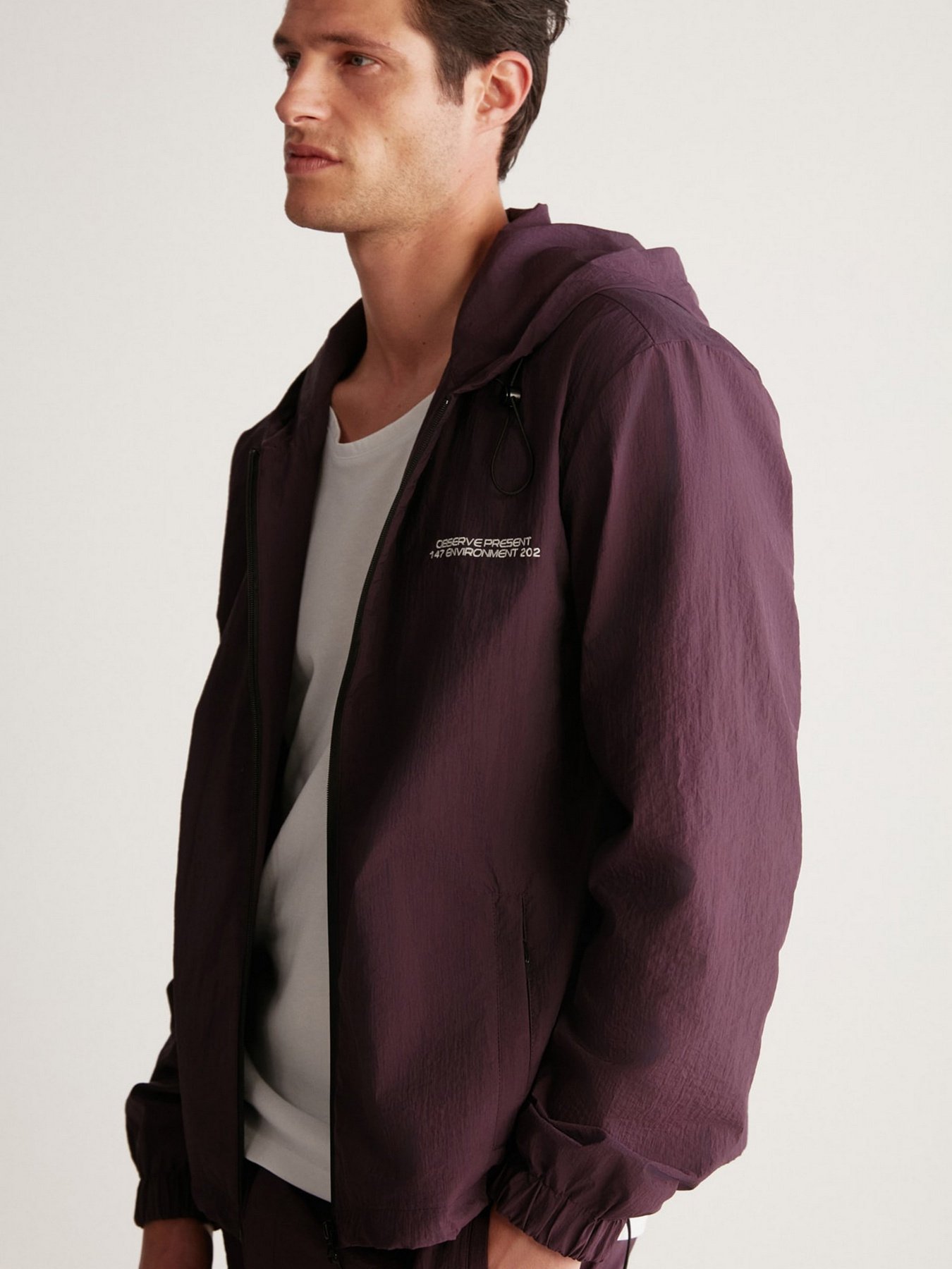 Вітровка Grimelange Anderson модель ANDERSON01042023/Bordoux Фото