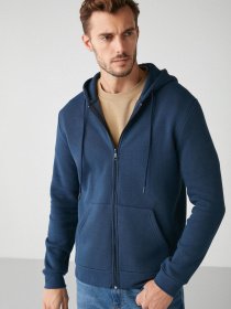 Кофта Grimelange Insider модель INSIDER01092022/Navy Blue Фото