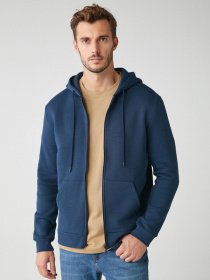 Кофта Grimelange Insider модель INSIDER01092022/Navy Blue Фото