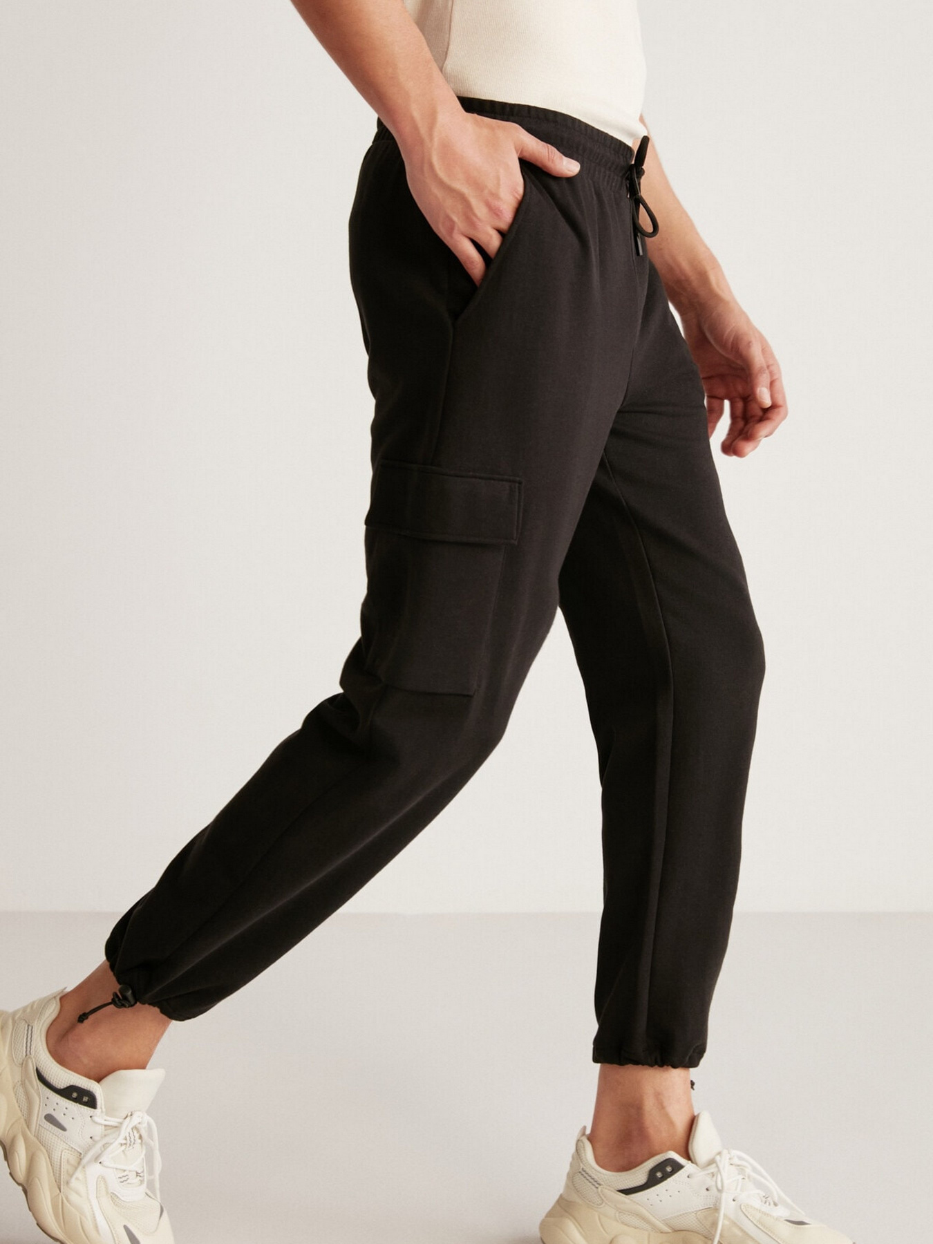 Джоггеры Grimelange Jadon модель JADON01042023/Black Фото